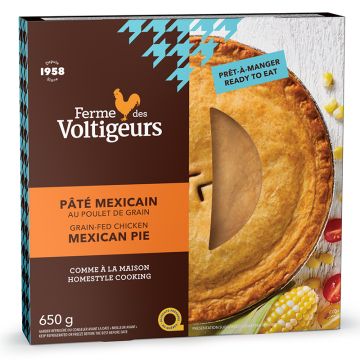 Mexican Grain Fed Chicken Pie