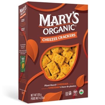 Plant Based Cheddar Crackers