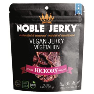 Jerky végétalien hickory collant