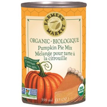 Mélange pour tarte à la citrouille biologique