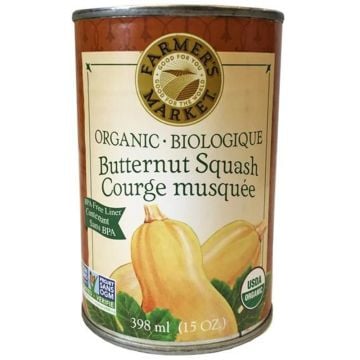 Purée de courge musquée biologique