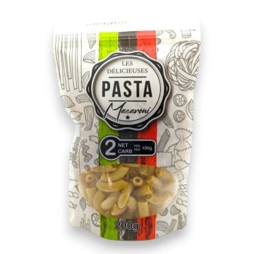 Les délicieuses pasta Macaroni faibles en glucides