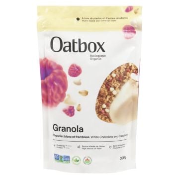 Organic White Chocolate and Raspberry Granola