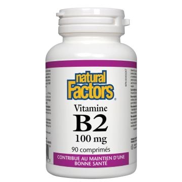 Vitamine B2 100 mg - Maintien bonne santé