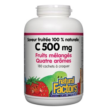 Vitamine C - 500 mg / Fruits mélangés