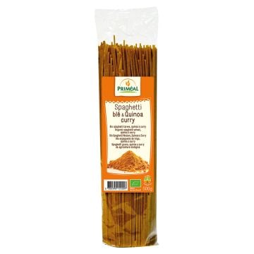 Pâtes spaghetti quinoa et curry