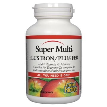 Super Multi Vitamins - Plus Iron