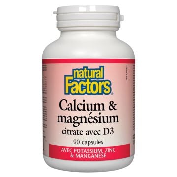 Calcium et magnésium - Citrate avec vitamine D3