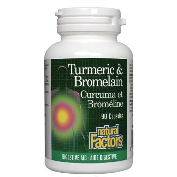 Enzymes & digestion - Turmeric & Bromelain