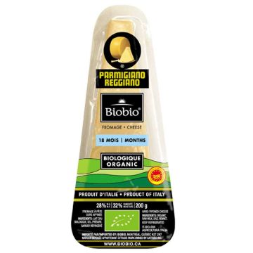 Parmesan AOP affiné 18 mois biologique 28%