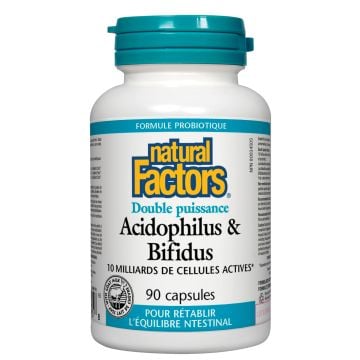 Probiotiques - Acidophilus & Bifidus (Double Action)