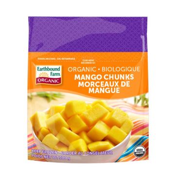 Fruits congelés biologiques - Morceaux de  mangue