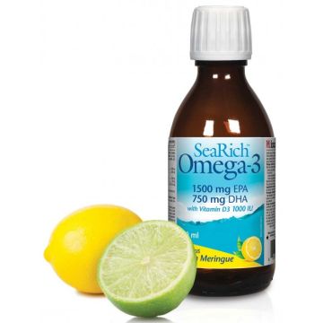 Oméga 3 - 1500 mg + D3 citron meringue