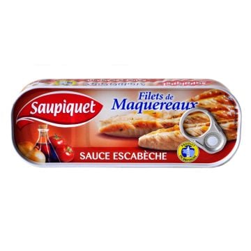 Filets de maquereaux - Sauce escabèche