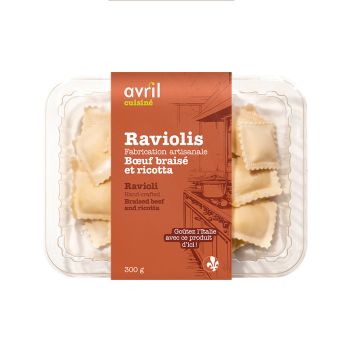 Raviolis au boeuf braisé