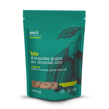 Amandes Guara biologiques au chocolat noir