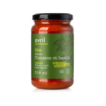 Organic Tomato and Basil Pasta Sauce