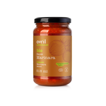 Sauce marinara biologique pour pâtes