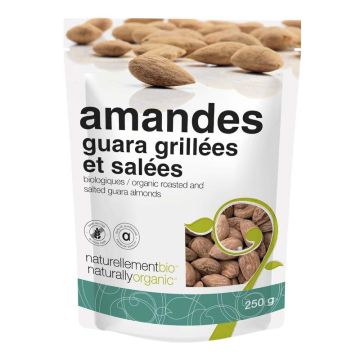 Amandes Guara grillées et salées biologiques