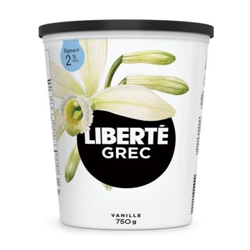 2% Vanilla Greek Yogurt