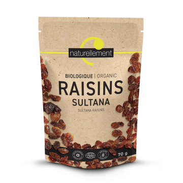 Raisins Sultana biologiques