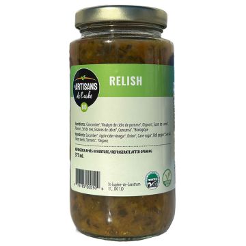 Relish biologique