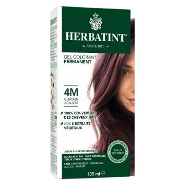 Permanent hair color - 4M Mahogany Chestnut