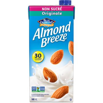 Almond beverages unsweetened original