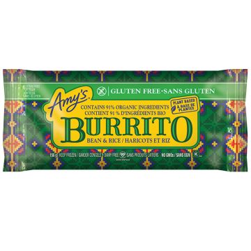 Burrito Haricots et riz sans gluten