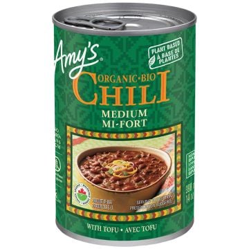 Chili mi-fort avec tofu biologique