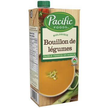 Organic broth - Low sodium vegetables