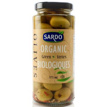 Olives vertes biologiques