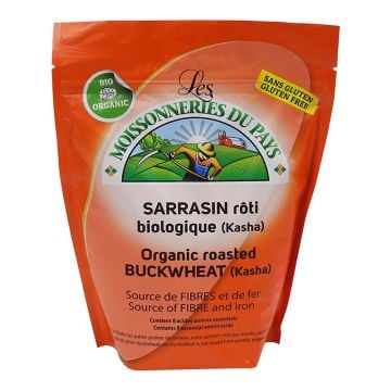 Sarrasin entier rôti kasha biologique sans gluten