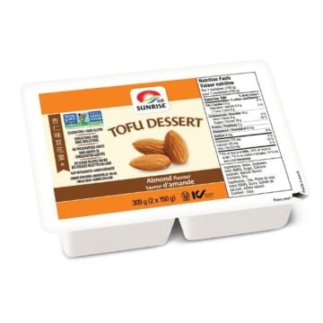 Tofu dessert saveur d’amande