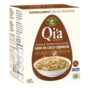 Organic superfood oatmeal - Qi'a Creamy coconut