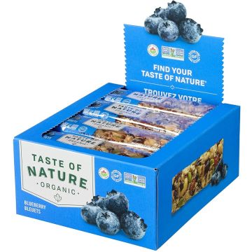 Organic snack bar - Blueberry