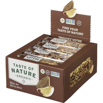 Organic snack bar - Brazil nut