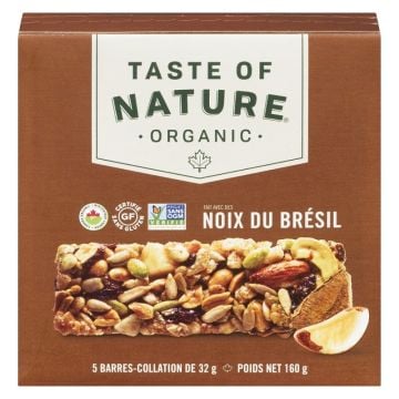 Organic snack bar - Brazil nut