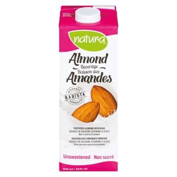 Fortified almond beverage - Unsweetened