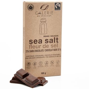 Dark chocolate organic - Sea salt