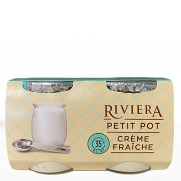 Crème fraîche en pot 35%