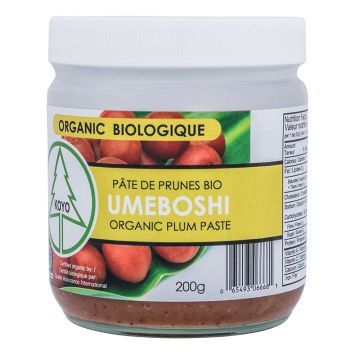 Pâte biologique - Prunes Umeboshi salées