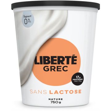 9% Lactose-free Plain Greek Yogurt