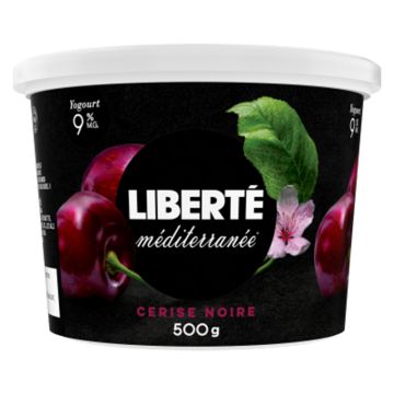 Yogourt Méditerranée 9% Cerise noire