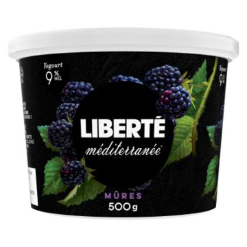 9% Blackberry Méditerranée Yogurt