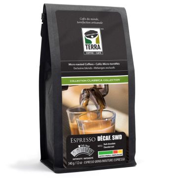 Organic  Water Decafeinated Coffee – Espresso Ground