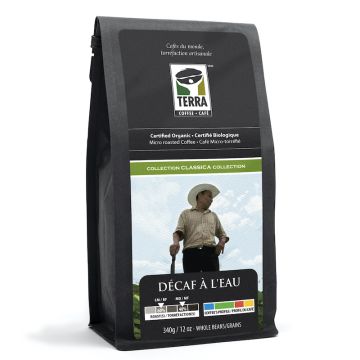 Organic Water Decafeinated Coffee - Whole Grains