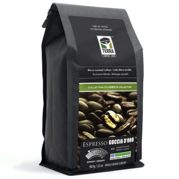 Espresso Goccia D'oro - Whole Beans Sustainable Coffee