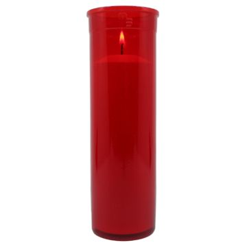 Red Vegetable Wax Plastic Refill