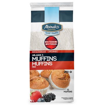 Mélange à muffins biologique multigrains